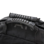 Chanel Sports Line CC Logo Boston Bag 2-Way Rubber Nylon Black Yellow — view 7