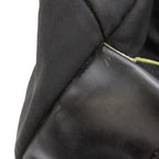Chanel Sports Line CC Logo Boston Bag 2-Way Rubber Nylon Black Yellow — view 4