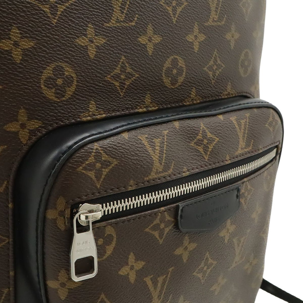 Louis Vuitton Monogram Macassar Josh Backpack Shoulder Bag — view 9