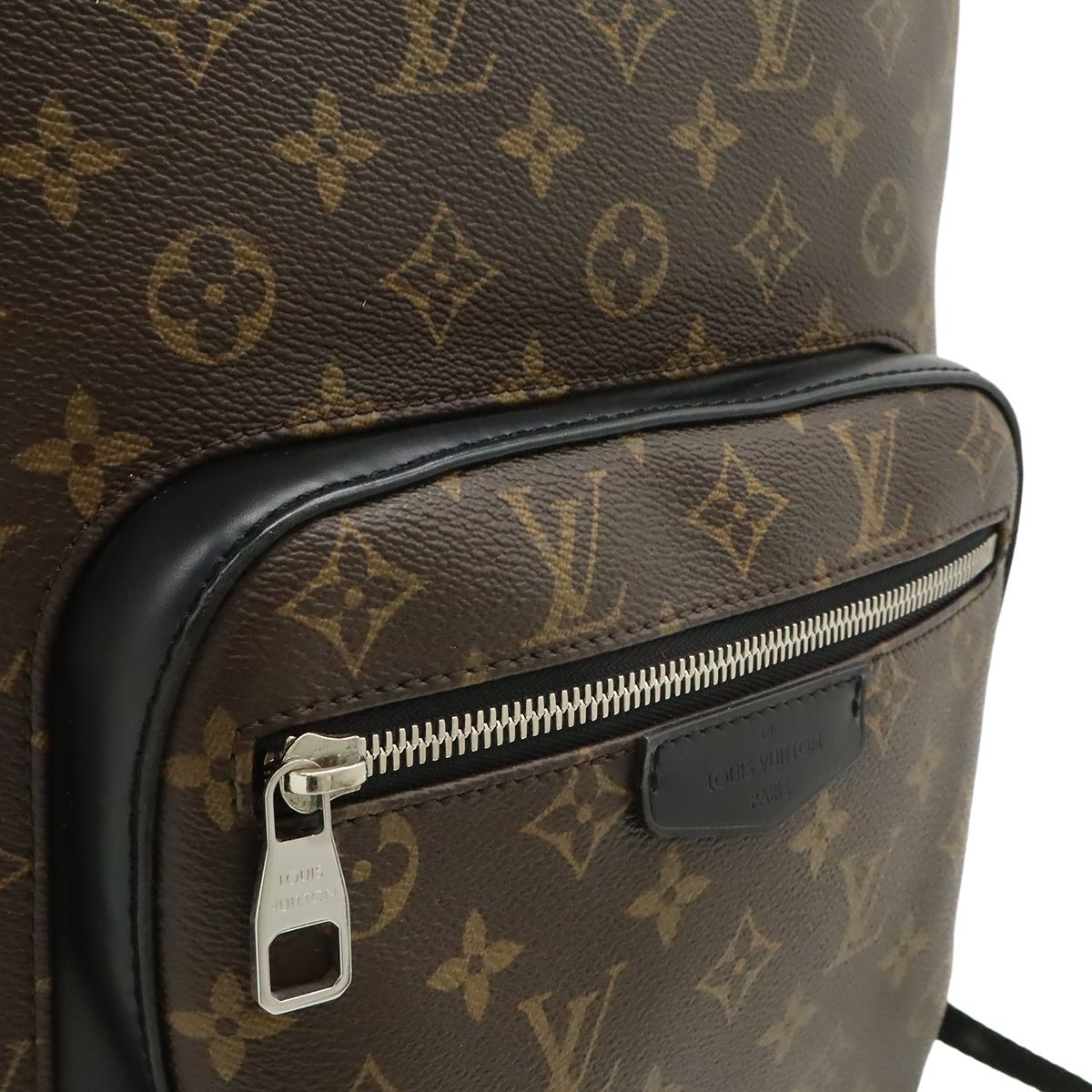Louis Vuitton Monogram Macassar Josh Backpack Shoulder Bag — view 9