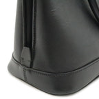 Prada Triangle Logo 2-Way Shoulder Bag Leather Nero Black Gold Domestic — view 8