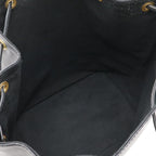 Louis Vuitton Epi Noe Shoulder Bag Drawstring Noir Black Gold — view 8