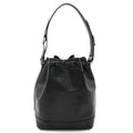 Louis Vuitton Epi Noe Shoulder Bag Drawstring Noir Black Gold