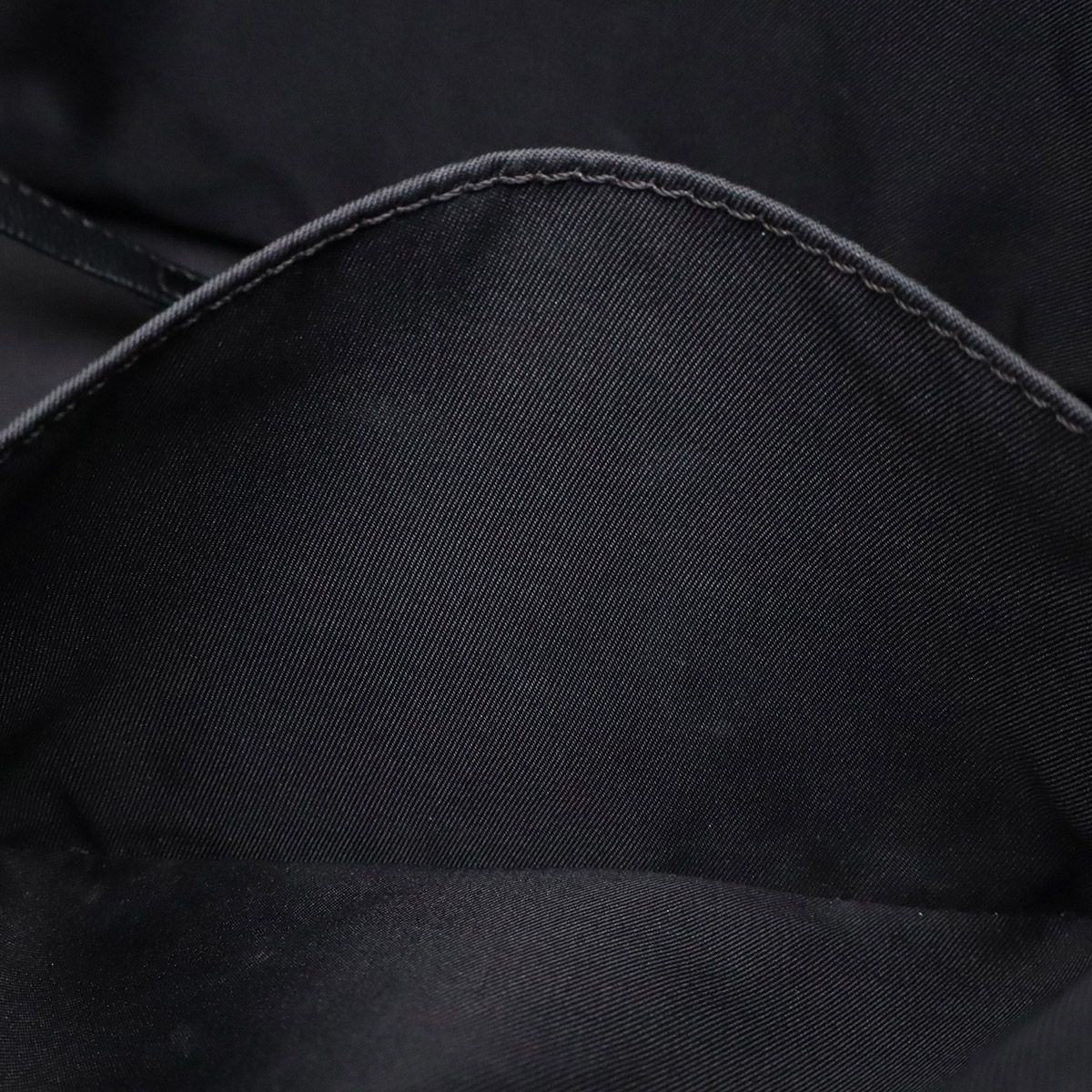 Chanel Paris Biarritz Tote PM Shoulder Bag Leather Black Silver — view 7