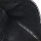 Chanel Quilted Cocobol Chain Tote Shoulder Bag Lambskin Leather Black Gold — view 9