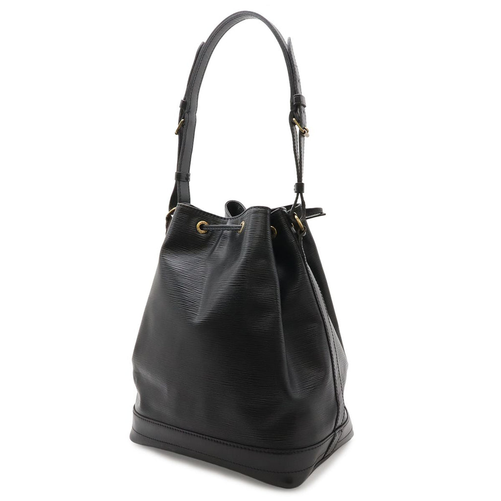 Louis Vuitton Epi Noe Shoulder Bag Drawstring Noir Black Gold — view 2