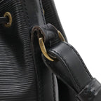 Louis Vuitton Epi Noe Shoulder Bag Drawstring Noir Black Gold — view 5