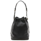 Louis Vuitton Epi Noe Shoulder Bag Drawstring Noir Black Gold