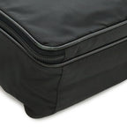 Prada Triangle Logo Business Briefcase 2-Way Shoulder Bag Nylon Nero Black — view 3
