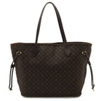 Louis Vuitton Monogram Idylle Neverfull MM Tote Shoulder Bag Canvas Fuzan Brown