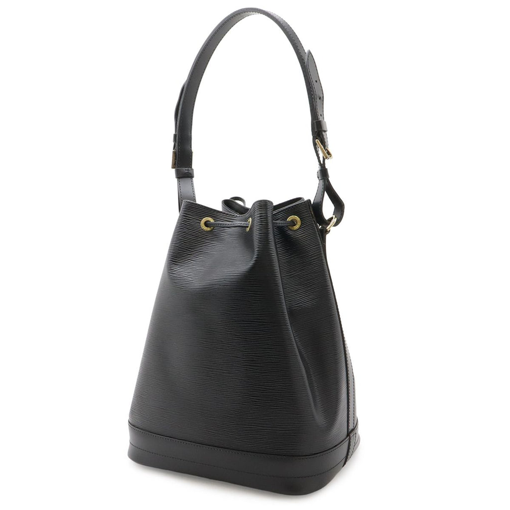 Louis Vuitton Epi Noe Shoulder Bag Drawstring Noir Black Gold — view 2