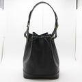 Louis Vuitton Epi Noe Shoulder Bag Drawstring Noir Black Gold