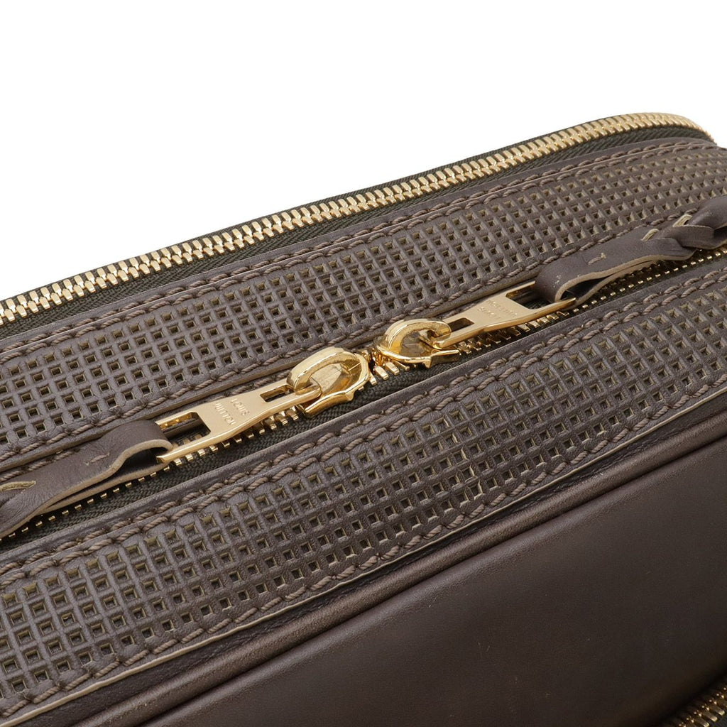 Louis Vuitton Cuy Lebequia Trotteur GM Shoulder Bag Crossbody Leather Brown — view 6