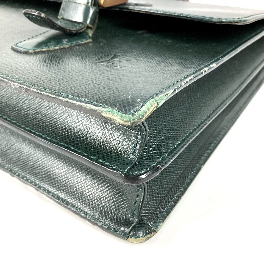 Louis Vuitton Business Bag Tashkent Taiga Leather Epi Sea Green — view 6