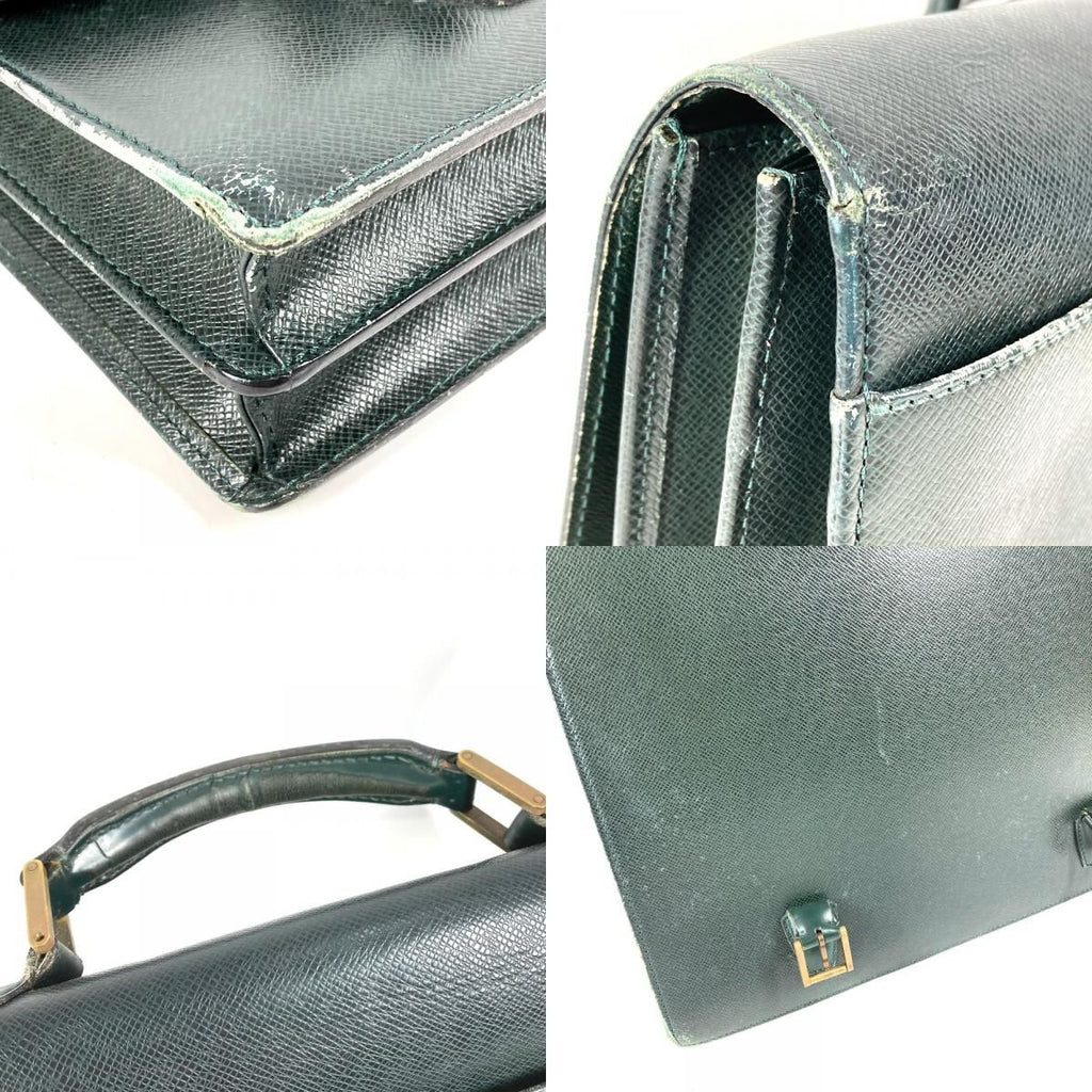Louis Vuitton Business Bag Tashkent Taiga Leather Epi Sea Green — view 7