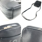 Louis Vuitton Shoulder Bag Danube Epi Leather Noir Black — view 7