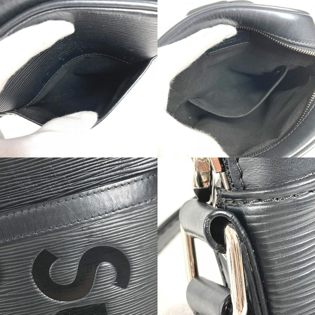 Louis Vuitton Shoulder Bag Danube Epi Leather Noir Black — view 9