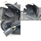 Prada Shoulder Bag Triangle Logo Nylon Black — view 9