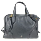 Louis Vuitton Handbag Dora Ultra Soft MM Taurillon Leather Noir Black