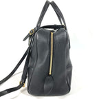 Louis Vuitton Handbag Dora Ultra Soft MM Taurillon Leather Noir Black — view 3