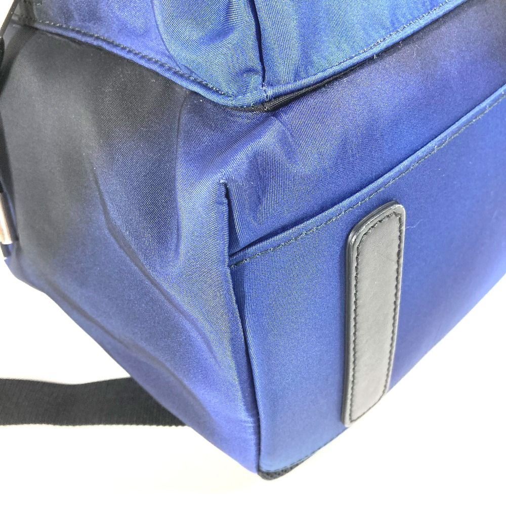 Dior Backpack Logo Gradient Nylon Blue — view 7