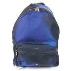 Dior Backpack Logo Gradient Nylon Blue