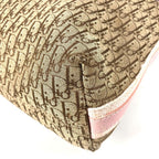 Dior Shoulder Bag Trotter Logo Diorissimo Leather Canvas Beige — view 6