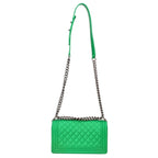 Chanel 25 Quilted Calfskin Chain Shoulder Bag — view 2