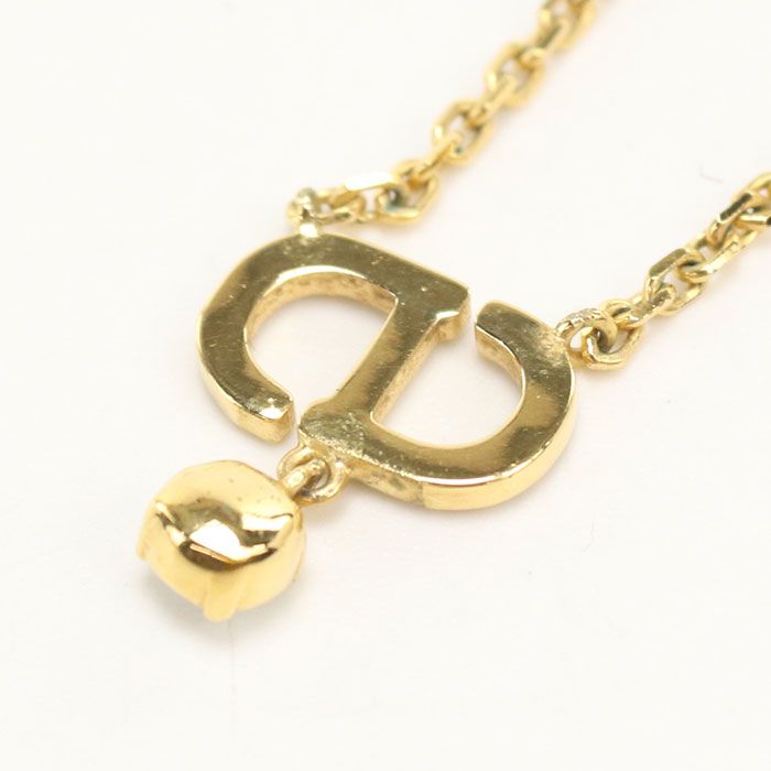 Dior Petit CD Necklace Metal — view 3