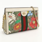 Gucci Chain Ophidia Shoulder Bag GG Supreme Leather