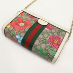 Gucci Chain Ophidia Shoulder Bag GG Supreme Leather — view 2