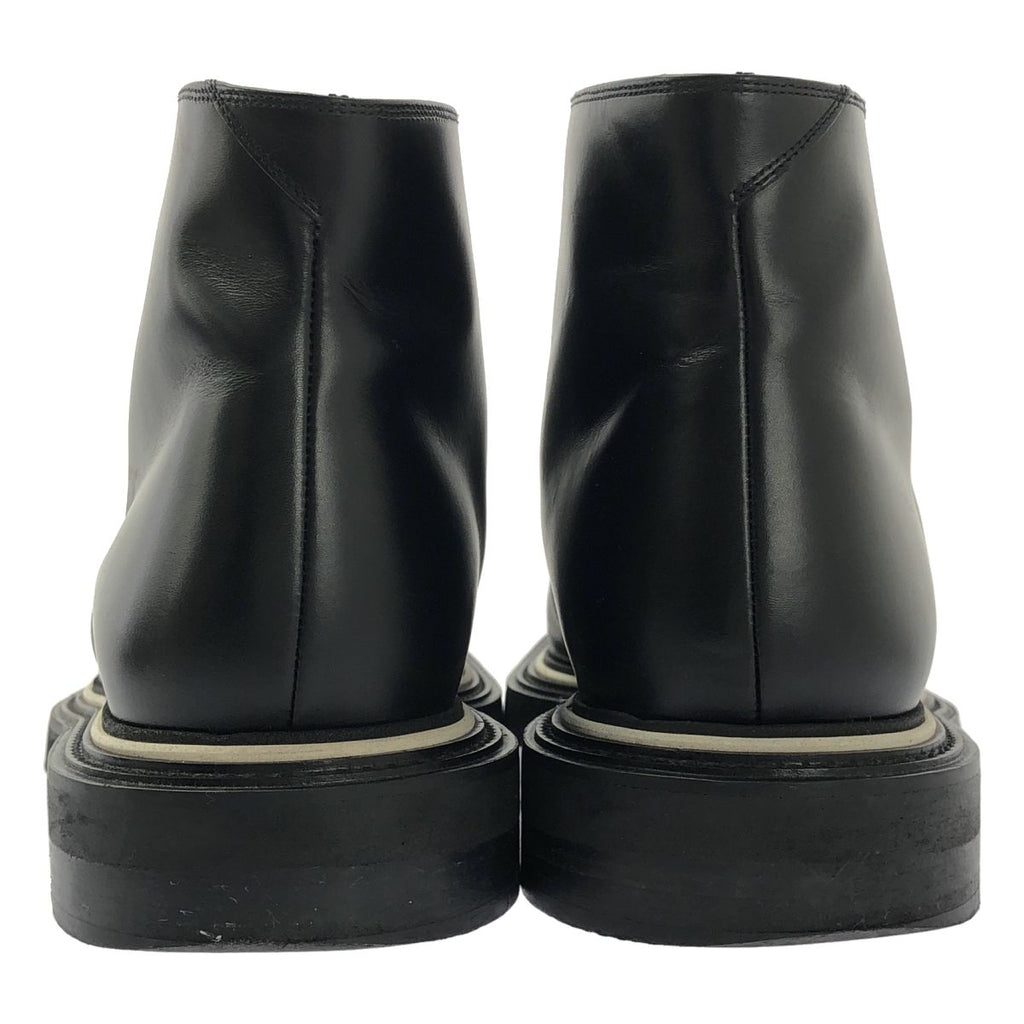 Dior Homme Leather Lace Up Chukka Boots 43 Black — view 3