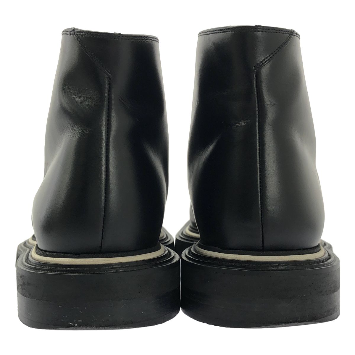 Dior Homme Leather Lace Up Chukka Boots 43 Black — view 3