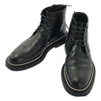 Dior Homme Leather Lace Up Chukka Boots 43 Black