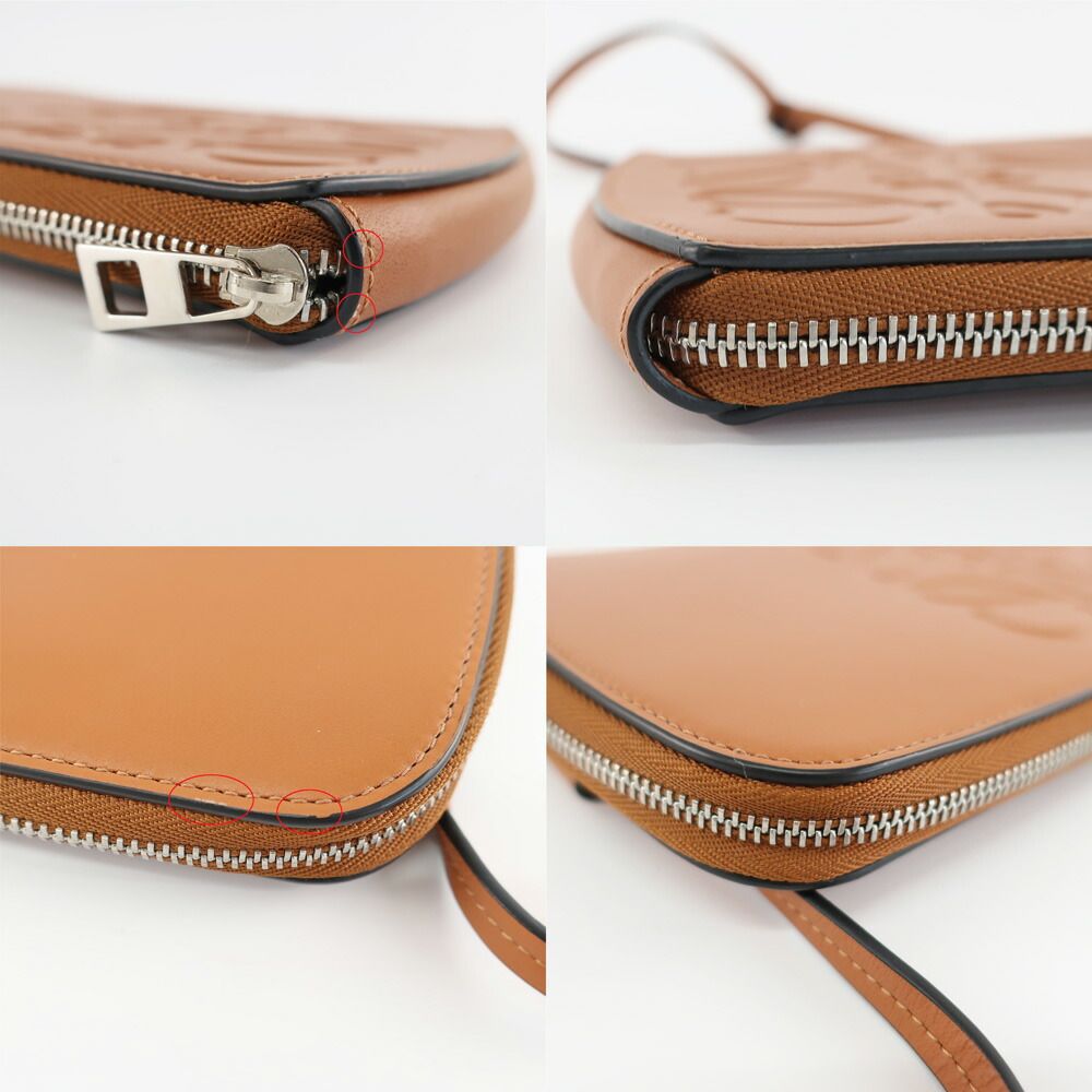 Loewe Heaven Multi Functional Case Brown Smartphone Shoulder Crossbody Leather — view 6