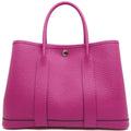 Hermes Garden Party 30 Country Rose Purple Tote
