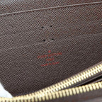 Louis Vuitton Damier Zippy Wallet Zip Around Ebene — view 7