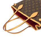 Louis Vuitton Monogram Neverfull PM Tote Brown Fuchsia — view 6