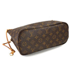 Louis Vuitton Monogram Neverfull PM Tote Brown Fuchsia — view 5
