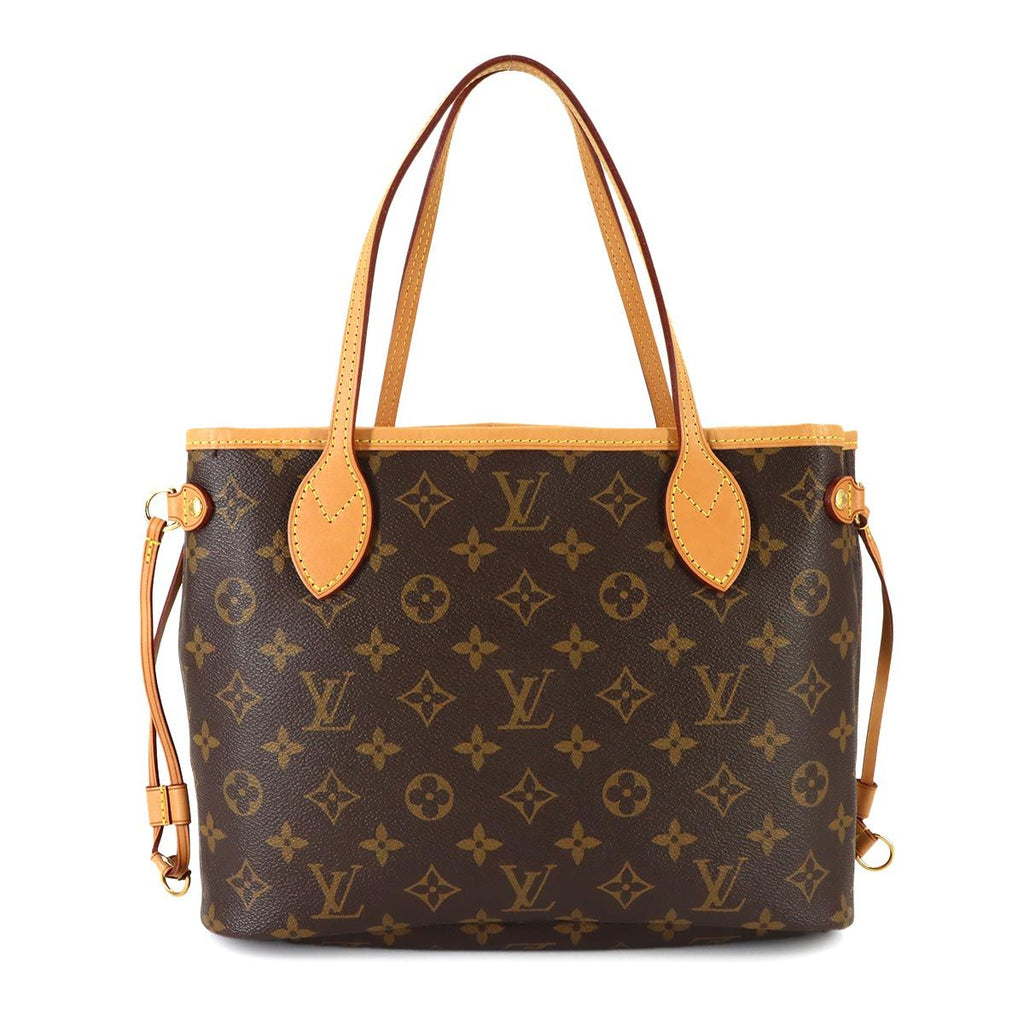Louis Vuitton Monogram Neverfull PM Tote Brown Fuchsia — view 3