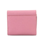 Dior 30 Montaigne Compact Wallet Trifold Leather Pink — view 3