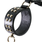 Hermes Collier de Chien Anno Bag Charm Epsom Black Silver — view 6