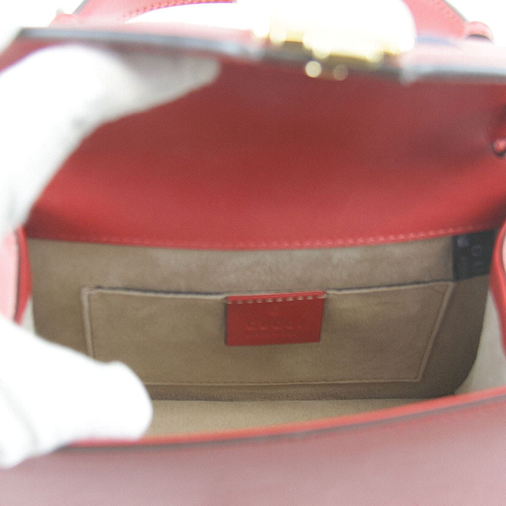 Gucci Sylvie 2-Way Shoulder Leather Bag — view 7
