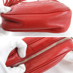 Gucci Shoulder Bag Leather Red — view 5