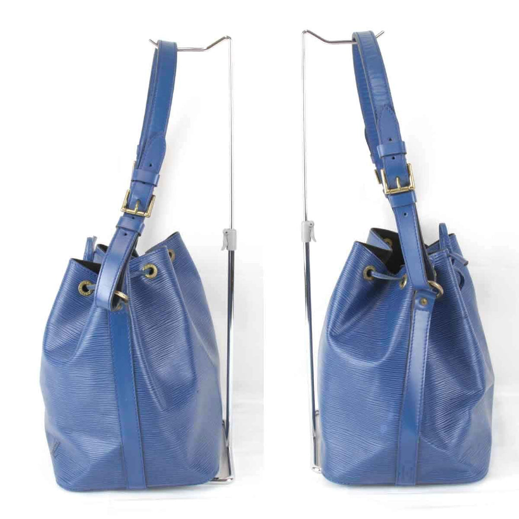 Louis Vuitton Noe Shoulder Bag Epi Leather Blue — view 3