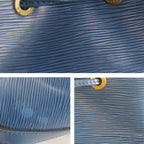 Louis Vuitton Noe Shoulder Bag Epi Leather Blue — view 9