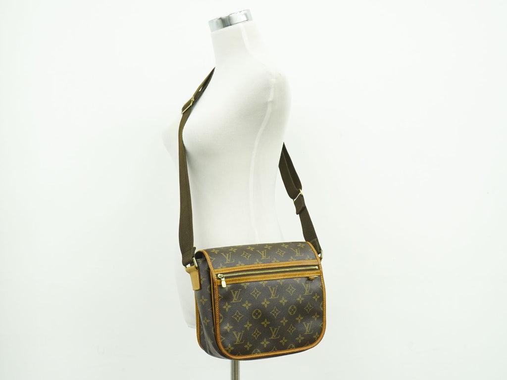 Louis Vuitton LV Messenger Bosford PM Monogram Shoulder Bag Pochette Brown — view 6