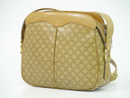 Celine Macadam Shoulder Bag Pochette Brown — view 2