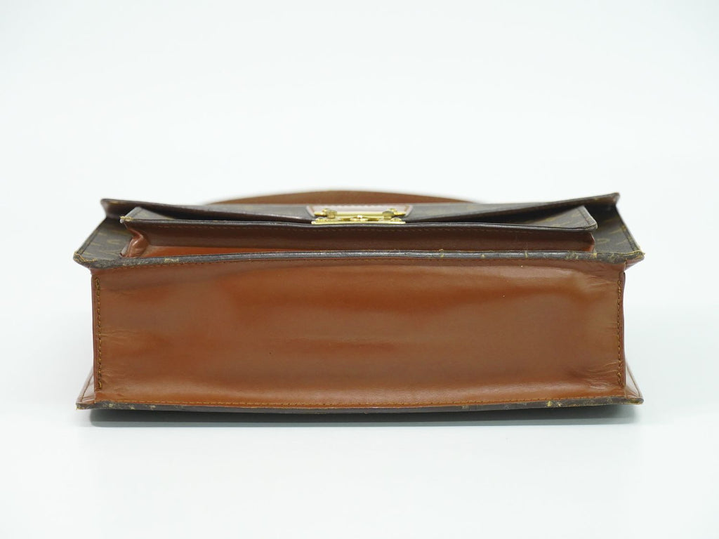 Louis Vuitton LV Monceau Monogram 2-Way Shoulder Bag Brown — view 3