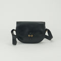 Hermes Bardo Golf Shoulder Bag Box Calf Noir Black Gold